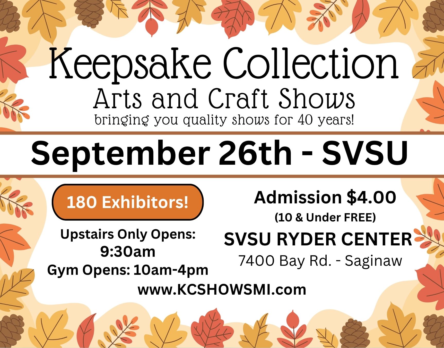 Holiday Shows Flyers - SVSU Flyer